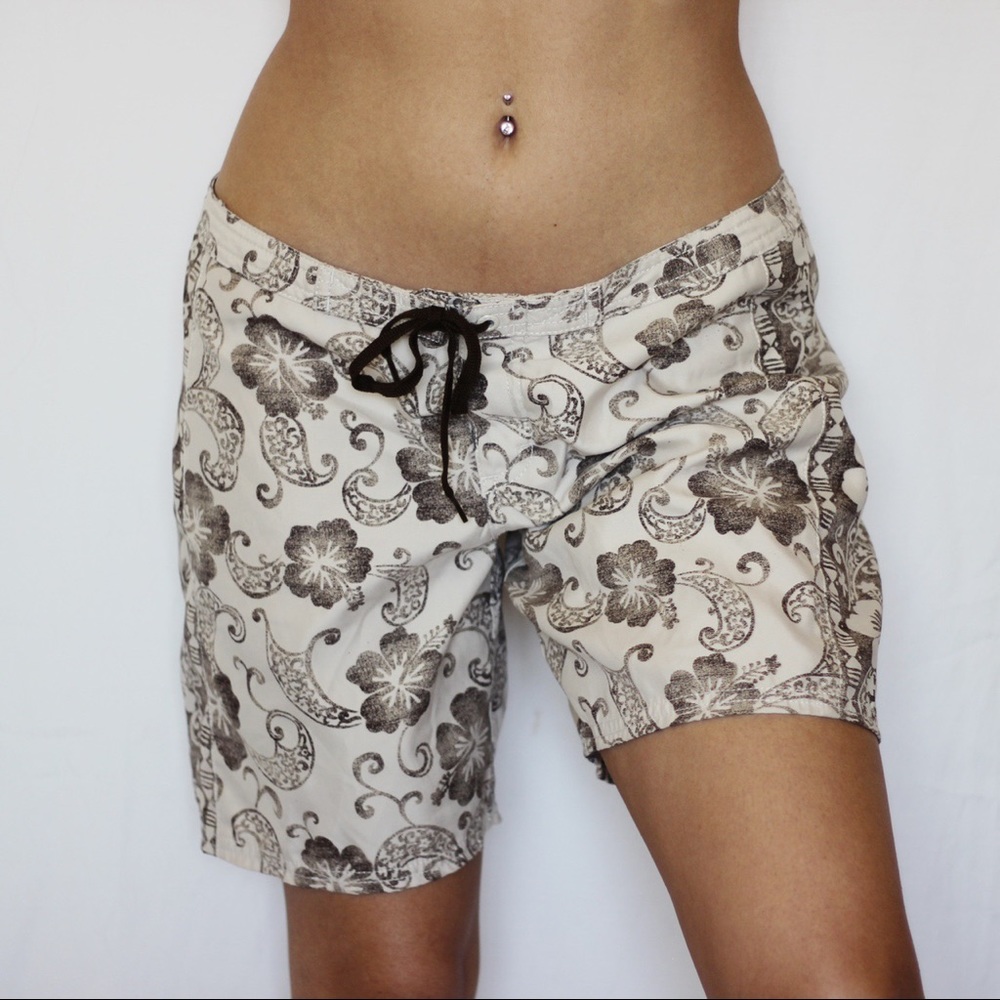 Roxanne Hibiscus Board Shorts